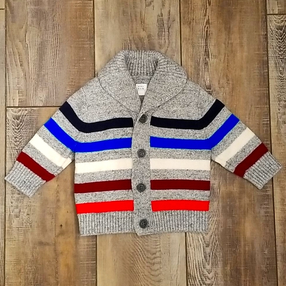 Baby GAP Toddler Striped Cardigan